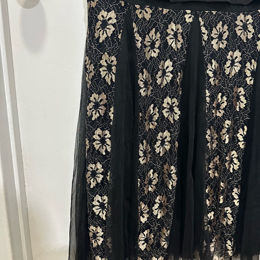 Candalite Sleeveless Formal Evening Gown Sz XL Grunge Whimsical Witchy - Picture 3 of 6